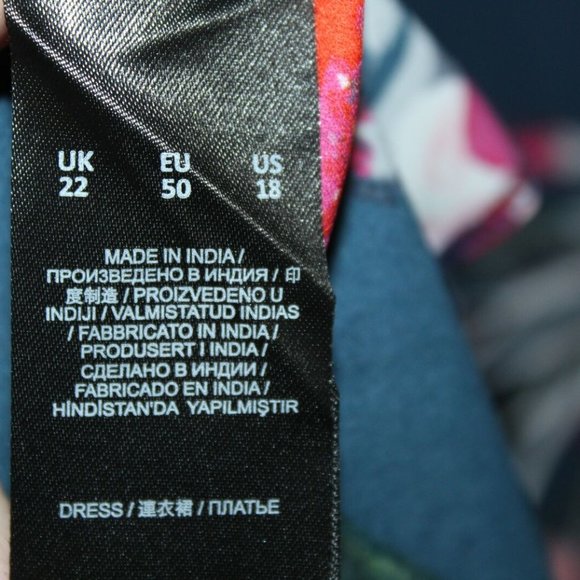 NWOT Simply Be Semi Sheer Floral T-Shirt HW8588 - Picture 6 of 7